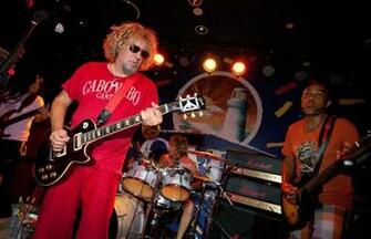 Sammy Hagar And His Band The Wabos Perform At Official Pre Concert