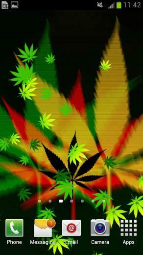 Weed Live Wallpaper Screenshot