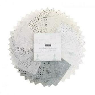 Modern Background More Paper Charm Pack Zen Chic Moda Fabrics