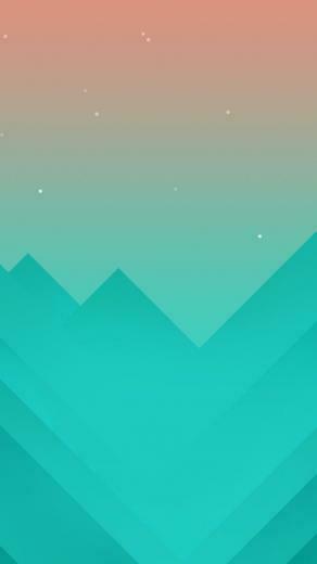 Wallpaper Flat Polygons 4k 5k Mountains iPhone