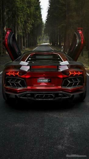 iPhone Wallpaper Red Sports Car HD