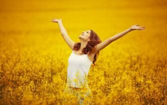 Wallpaper Celebrities Mood Girl Flowers Yellow Nature