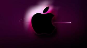 Purple Apple Logo 4k Wallpaper