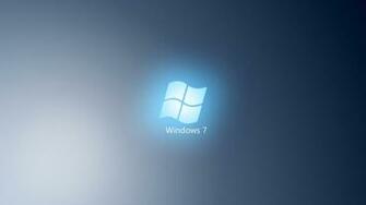 Glowing Windows Logo Wallpaper
