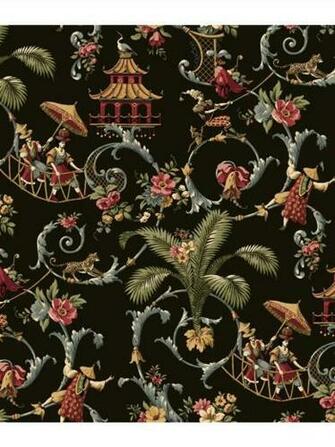 This Bold Design Is A Whimsical Dream With Asian Influence People And