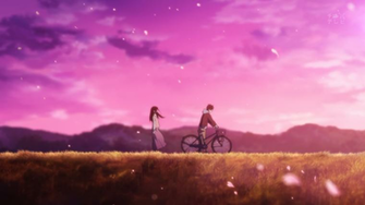 Hyouka Cherry Blossoms HD Wallpaper