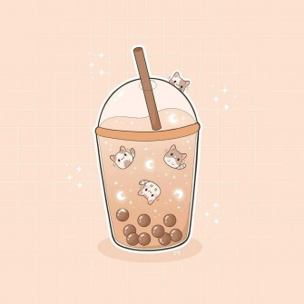 Boba Wallpaper Discover More Aesthetic Bubble Tea Cute Drink iPhone