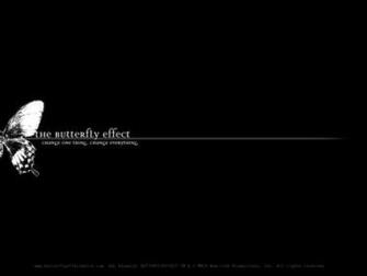 The Butterfly Effect Wallpaper