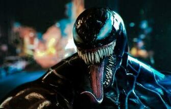 Wallpaper Language Lights Background Alien Venom