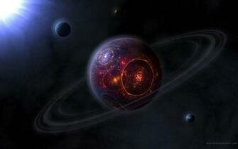 3d Space Scene Wallpaper Id Wallpapervortex