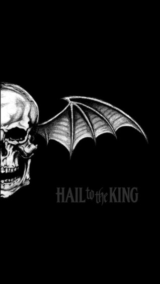 Enjoy Avenged Sevenfold Music On Your iPhone Wallpaper