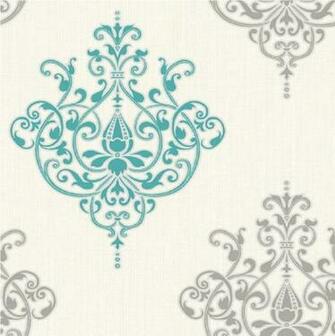 Holden Cassandra Damask Embossed Textured Glitter Wallpaper 10m Roll