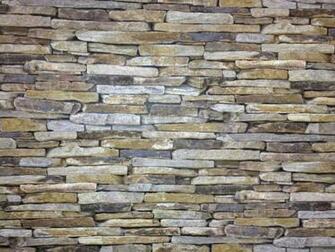 Realistic Dry Stone Wall Brick Effect Feature Wallpaper