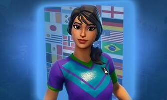 Clinical Crosser Fortnite Skin Female World Cup Costume
