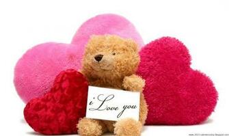 Happy Teddy Day Bear HD Wallpaper And Quotes