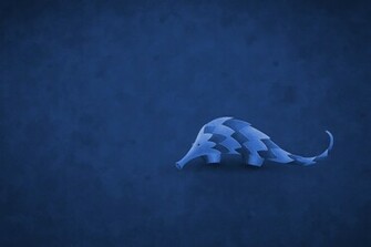 Precise Pangolin Blue Ubuntu Wallpaper
