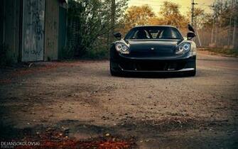 Black Cars Vehicles Porsche Carrera Gt Wallpaper