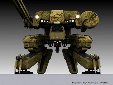 Metal Gear Rex By Arlangs