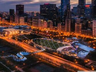 A Of Millennium Park 4k HD Desktop Wallpaper For Ultra