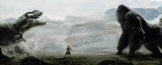 King Kong Naomi Watts Tyrannosaurus Rex HD Wallpaper Of Celebrity