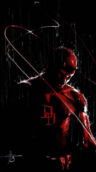 Daredevil Abstract Wallpaper