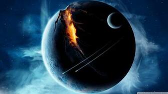 Planet Fantasy Art HD Desktop Wallpaper Widescreen