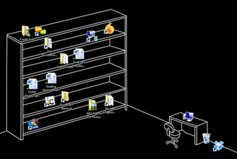 Organized Desktop Wallpaper Blank I Changed My
