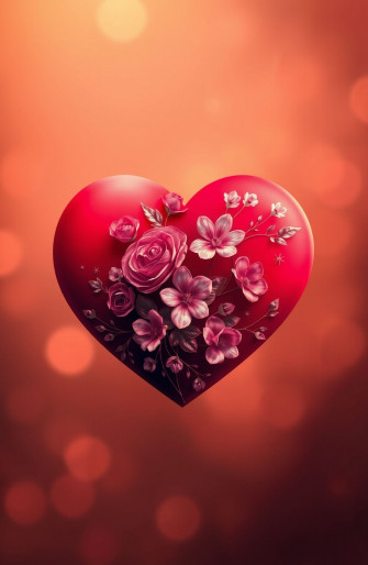 Heart HD Wallpaper In Full Screen