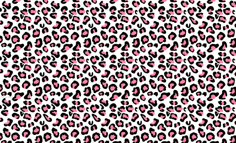 Leopard Wallpaper Animal Print Pink