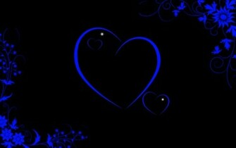 Hearts And Flowers Wallpaper