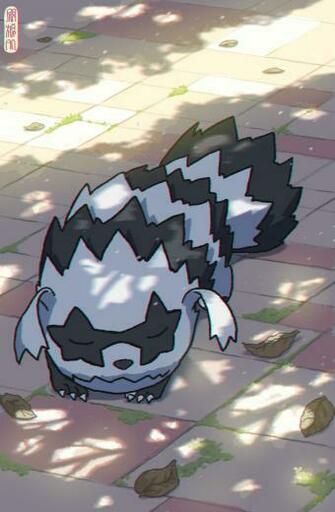 Galarian Zigzagoon Pokemon By Kalloween
