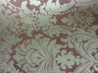 Gold And Burgundy Wallpaper Ballroom