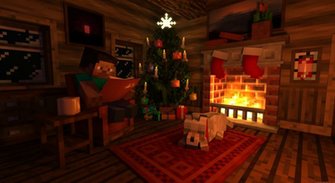 Christmas Minecraft Wallpaper On