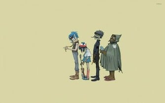 Plastic Beach Gorillaz Wallpaper Music