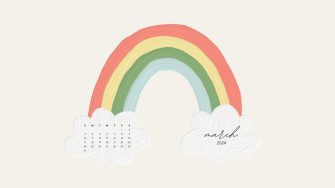 And Customizable Rainbow Background Templates