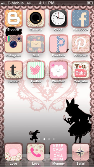 Cocoppa App iPhone Organization Phone Themes