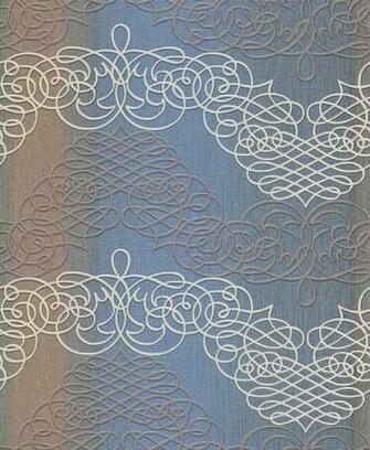 Rasch Wallpaper New Wave Non Woven Stripes Modern Blue