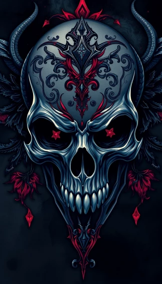 Skull Wallpaper For Mobile