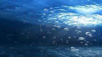 Underwater Scene With Sun Rays HD Wallpaper Water