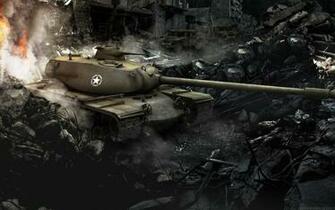 World Of Tanks T110e5 Usa Wallpaper HD Games