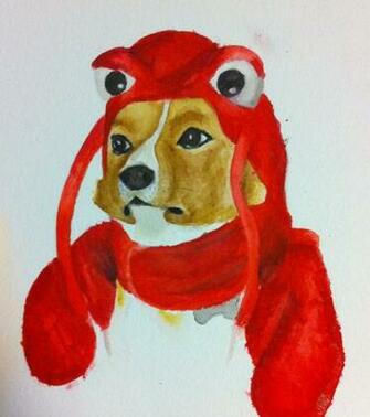 Lobster Corgi By Stitchlibs