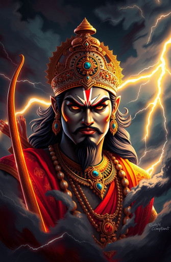 Lord Rama Angry Wallpaper