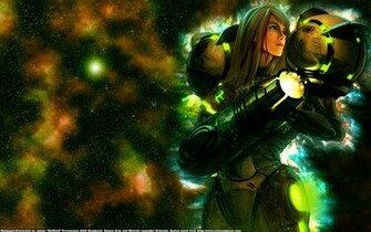 Metroid Wallpaper Stock Photos