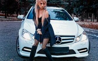 Girl Car Mercedes Benz Wallpaper Cars HD