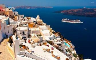 Santorini Wallpaper Image