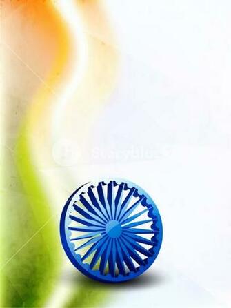 Indian Independence Day 15th August Background Royalty Stock