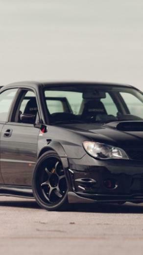 Subaru Sti iPhone Wallpaper