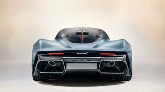 Mclaren Speedtail Rear UHD 4k Wallpaper