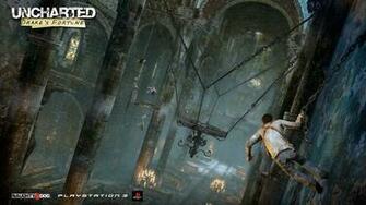 Uncharted Swinging Wallpaper