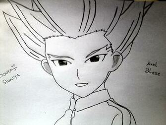 Gouenji Shuuya Axel Blaze By Gaarayamato